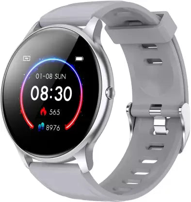 Fire-Boltt Spin 1.4 inch Large Screen Spo2 Smartwatch  (Black Strap, Free Size)