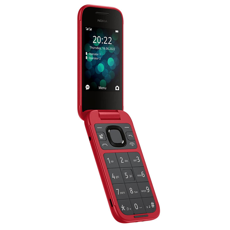 Nokia 2660 Flip 4G Volte keypad Phone with Dual SIM, Dual Screen, inbuilt MP3 Player & Wireless FM Radio |