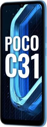 POCO C31 (Royal Blue, 64 GB)  (4 GB RAM)