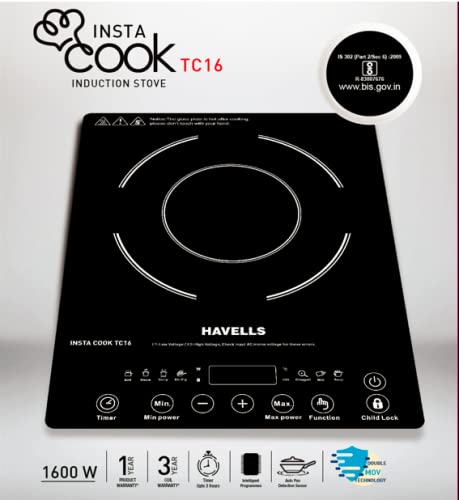 Havells INSTA COOK TC16 Induction Stove 1600 w