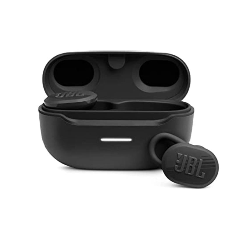 Jbl Endurance Race Bluetooth Truly Wireless Active Sports in Ear Earbuds with Mic 30Hrs Playtime Ip67 Water & Dustproof Secure Fit with Enhancer & Twistlock Design for Running & Workouts (Black)