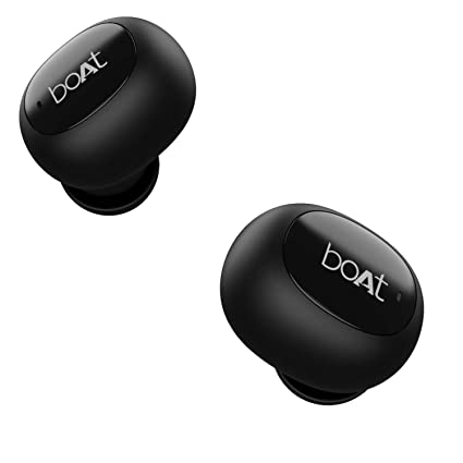 boAt Airdopes 121v2 True Wireless Earbuds with Upto 14 Hours Playback (Active Black)