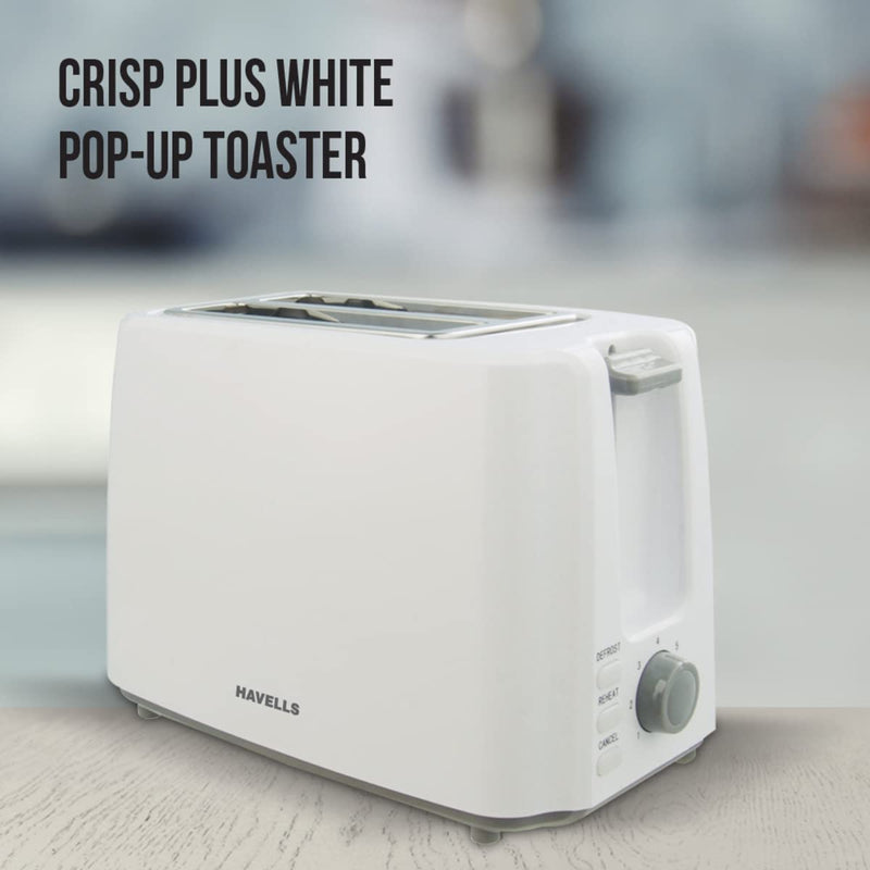 Havells Crips Plus 2 Slice Pop Up Toaster - 750w