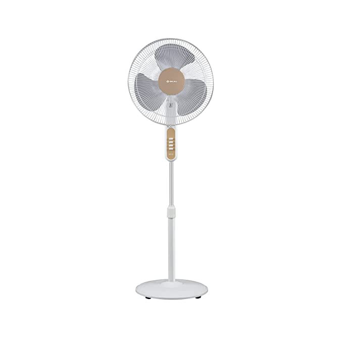 Bajaj Midea BP07 400 mm Pedestal Fan (White)