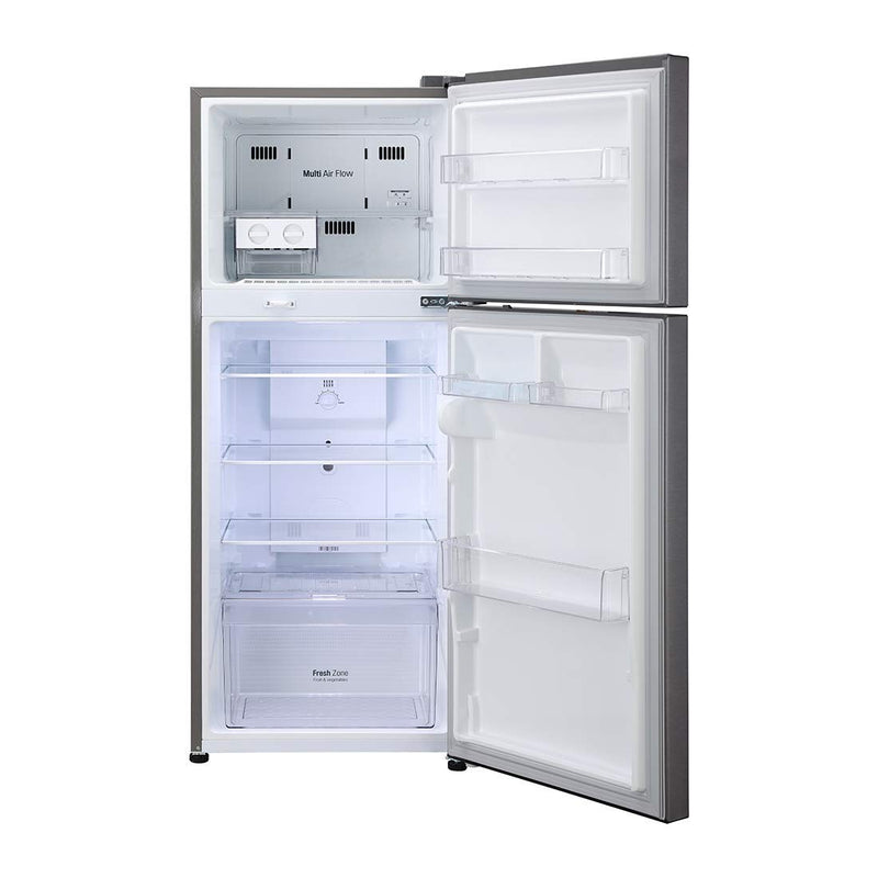 LG 260 L 2 Star Inverter Frost-Free Double-Door Refrigerator (GL-N292RDSY, Jet Ice, Dazzle Steel)