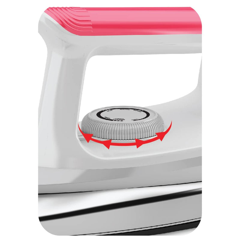 Havells Trendy 750 watt Dry Iron (Ruby Red), (GHGDICFW075)