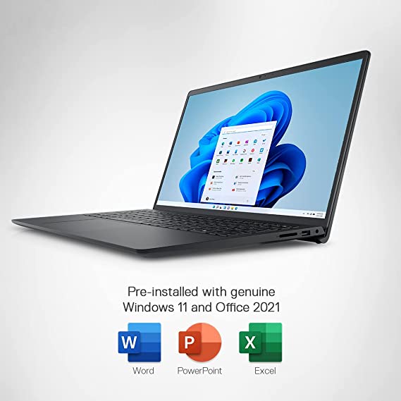 Dell New Inspiron 3521 Laptop, Intel Pqc-N5030, Windows 11 + Office'21, 8Gb Gddr4, 256Gb Ssd, 15.6 Inches (39.62Cms) Hd Ag (D560756Win9Be, 1.61Kgs)