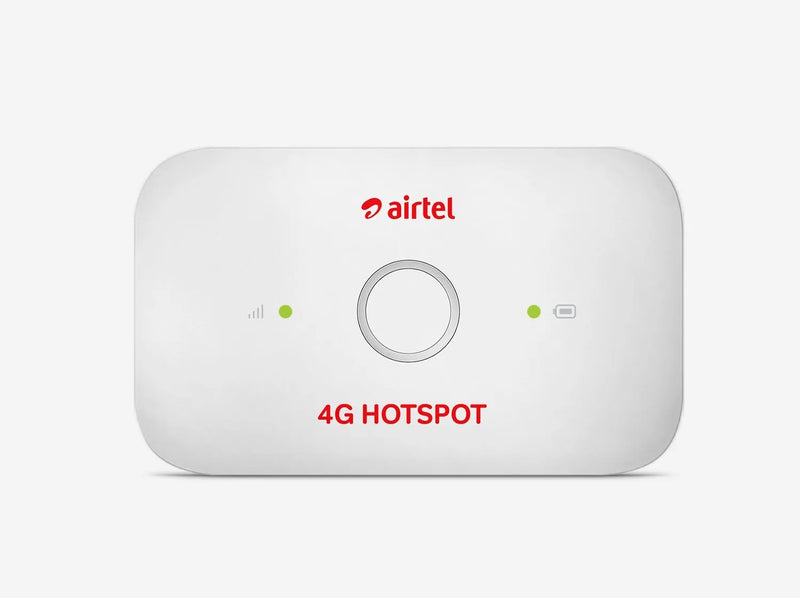 AIRTEL E5573CS-609 4G HOTSPOT PORTABLE WI-FI DATA DEVICE (WHITE) (Universal Supports All Sim Cards)