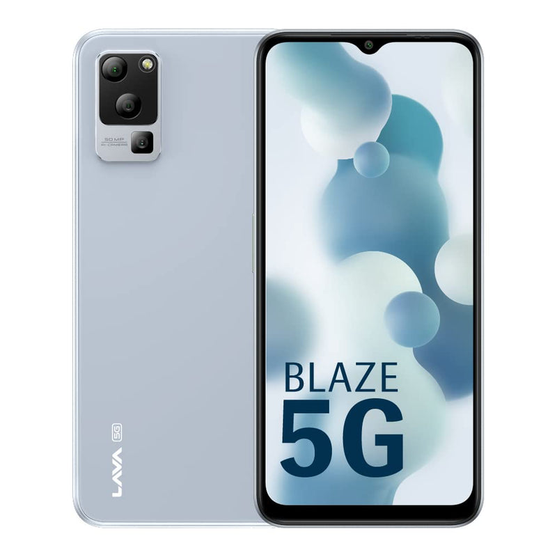 Lava Blaze 5G (Glass Green, 6GB RAM, UFS 2.2 128GB Storage)