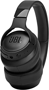 JBL Tune 710BT Wireless Over-Ear Headphones - Bluetooth Headphones with Microphone, 50H Battery, Hands-Free Calls, Portable (Blue)