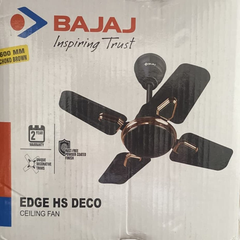 Bajaj EDGE HS DECO 600mm 4 Blades Ceiling fan (BIANCO)