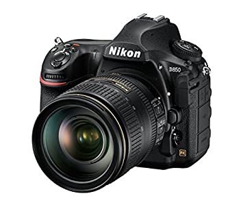 Nikon D850 45.7MP Digital SLR Camera (Black) with AF-S Nikkor 24-120mm F/4G ED VR Lens and 64GB Memory Card