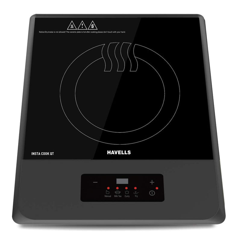 Havells INSTA COOK QT 1200 w, 4 Preset cooking options,