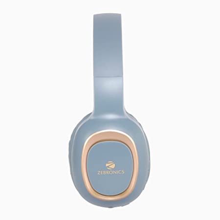 Zebronics Zeb - Paradise Wireless BT Headphone (Blue)