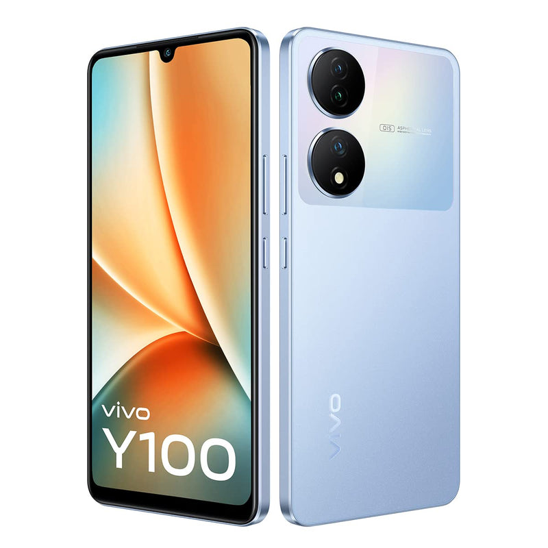 Vivo Y100 5G (Pacific Blue, 8GB RAM, 128GB Storage)