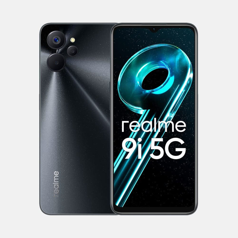 Realme 9i 5G (Metallica Gold/Rocking Black, 4/6GB RAM, 64/128GB Storage)