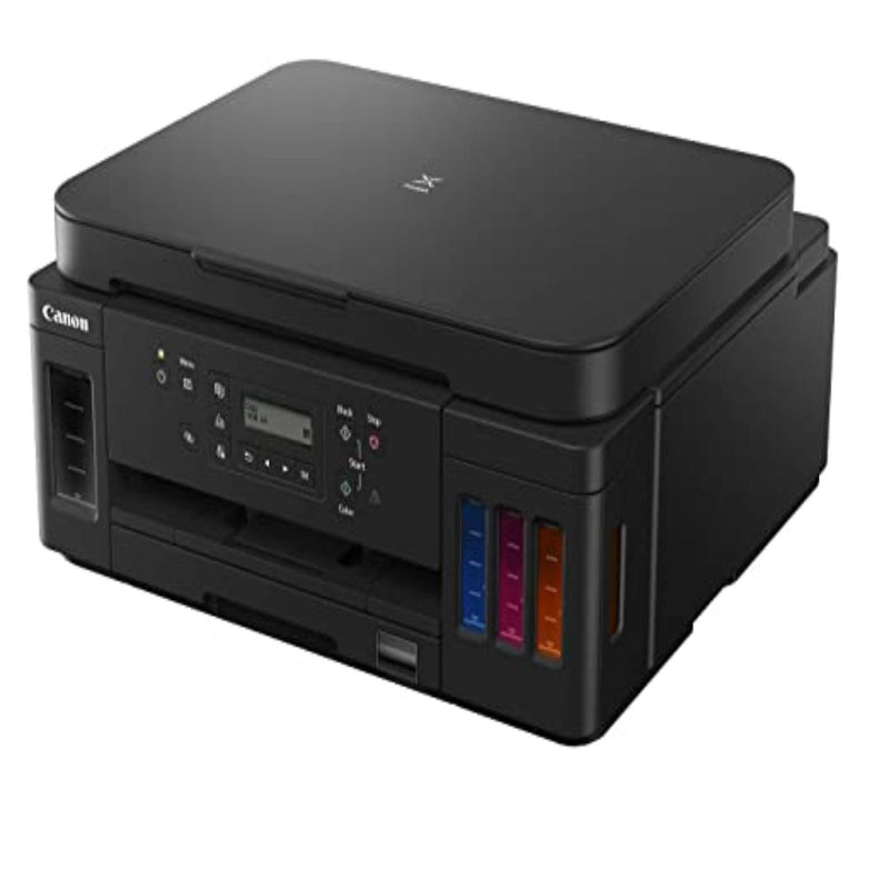 Canon PIXMA G6070 All-in-one Wi-Fi Colour Ink Tank Printer with Auto-Duplex Printing and Networking (Black)