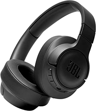 JBL Tune 710BT Wireless Over-Ear Headphones - Bluetooth Headphones with Microphone, 50H Battery, Hands-Free Calls, Portable (Blue)