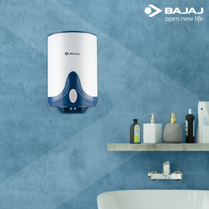 BAJAJ 10 L Storage Water Geyser (CALDIA NXG 10L, White, Blue)