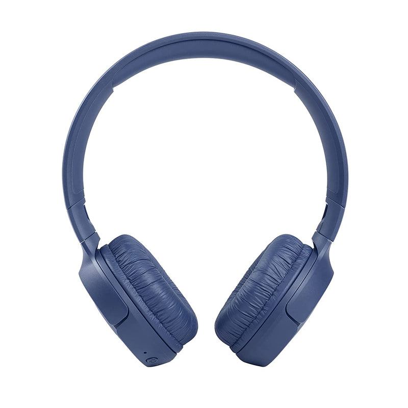 JBL Tune 510BT, On Ear Wireless Headphones with Mic, up to 40 Hours Playtime, JBL Pure Bass, Quick Charging, Dual Pairing, Bluetooth 5.0 & Voice Assistant Support for Mobile Phones (Blue)