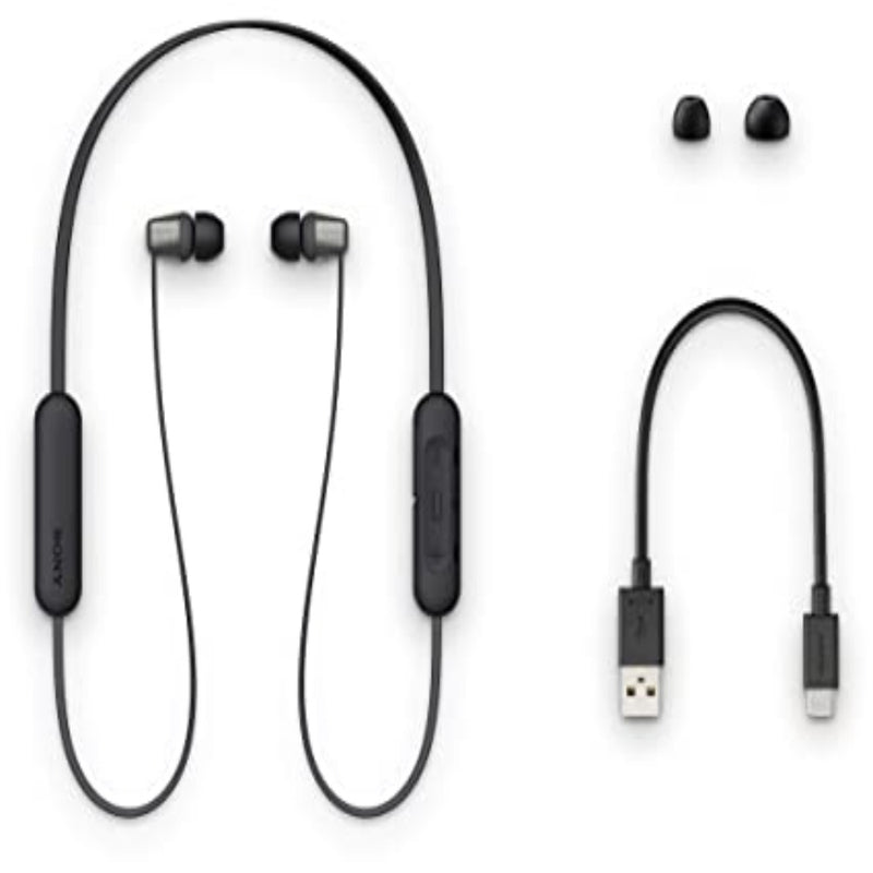 Sony WI-C310 Wireless Headphones with 15 Hrs Battery Life, (Black)