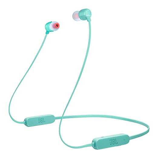 JBL Tune 165BT in-Ear Wireless Headphones with Dual Equalizer, 8-Hour Battery Life and Quick Charging (Coral)