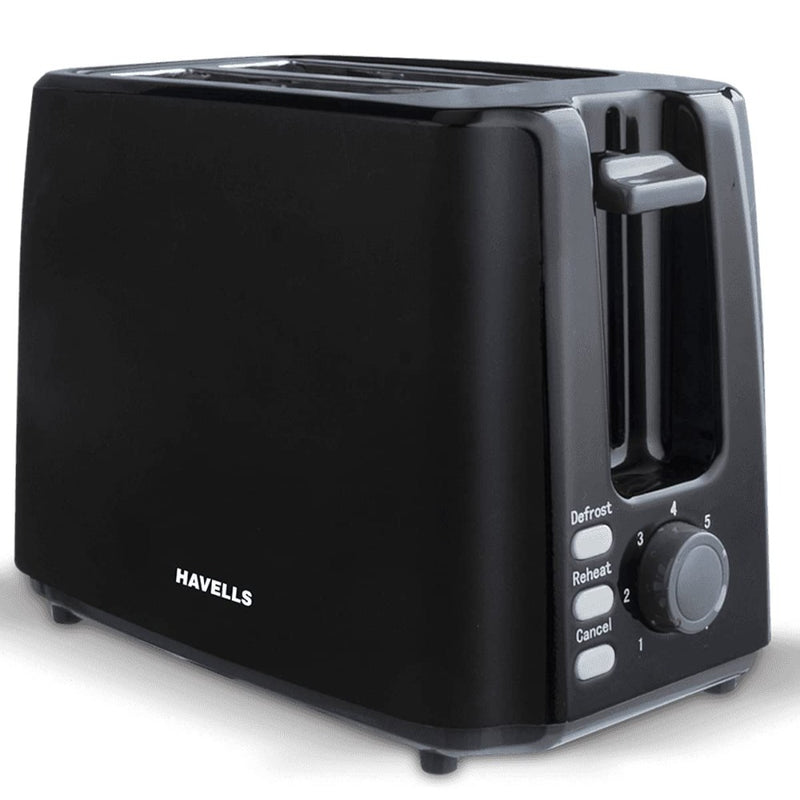 Havells Crips Plus 2 Slice Pop Up Toaster - 750w Black