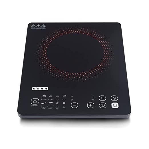 Usha CookJoy (CJ1350WPC) 1350 Watt Induction cooktop (Black)