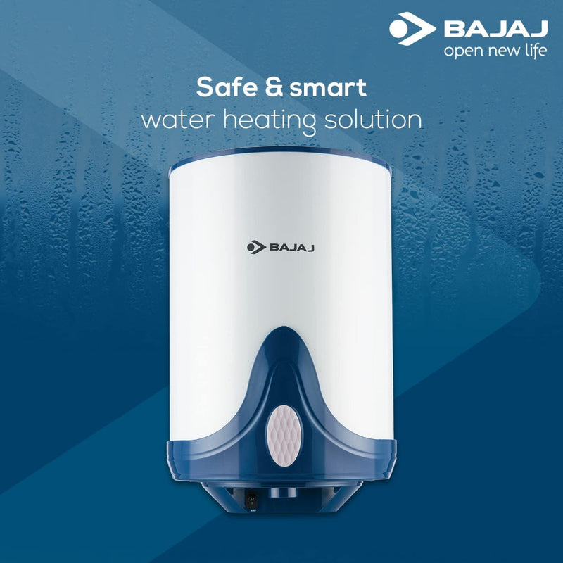 BAJAJ 10 L Storage Water Geyser (CALDIA NXG 10L, White, Blue)