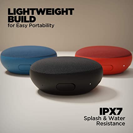 boAt Stone 180 5W Bluetooth Speaker with Upto 10 Hours Playback, 1.75" (4.4cm) Driver, IPX7 and TWS Feature(Blue)