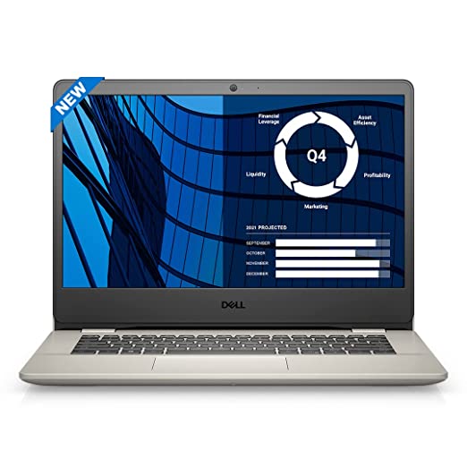 Dell New Vostro 3400 Laptop, Intel I5-1135G7, Windows 11 + Office'21, 8Gb Gddr4, 512Gb Ssd, 14 Inches (35.56Cms) Fhd Ag, Accent Black (D552256Win9B, 1.59Kgs)