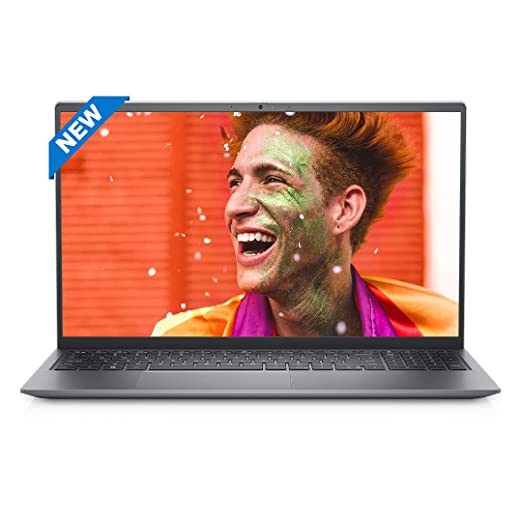 Dell 15 (2021) AMD R5-5500U 15.6 inches FHD Display Laptop (8GB, 512GB SSD, Windows 11 + MS Office'21, Vega Graphics, Platinum Silver Color, FPR + Backlit KB (Inspiron 5515, D560630WIN9S), 1.64Kg)