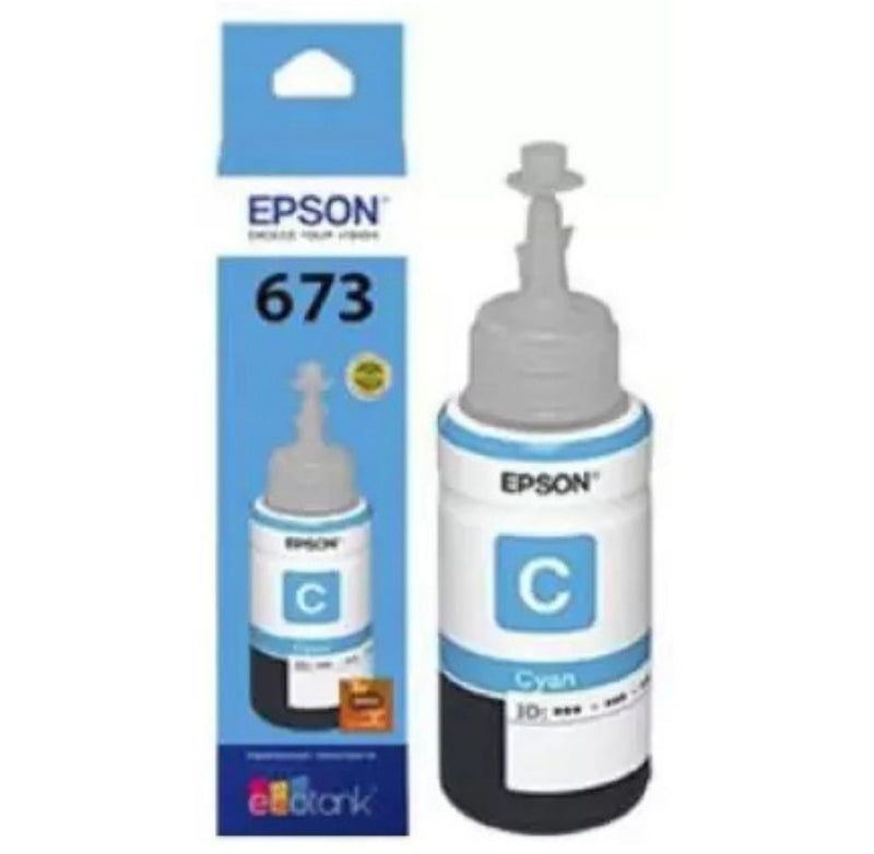 Epson 673 CYAN Cyan Ink Bottle