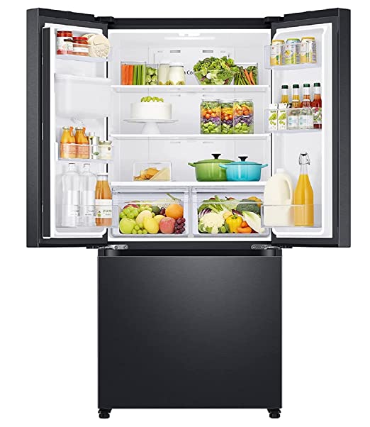 Samsung 579 L Frost Free Inverter Triple Door Refrigerator (RF57A5232B1/TL, Black