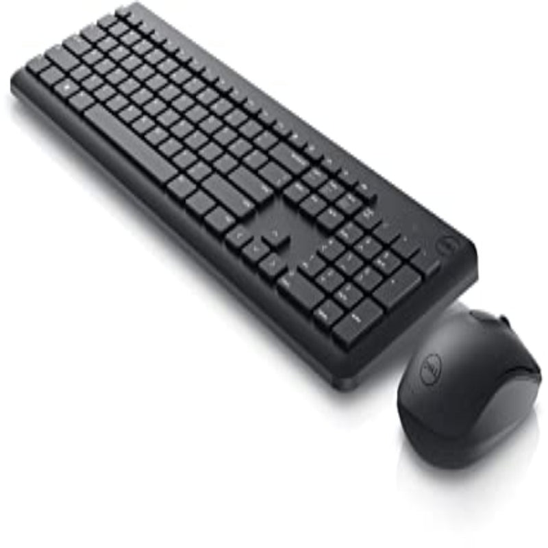 Dell Wireless Keyboard and Mouse - KM3322W,  Anti-Fade & Spill-Resistant Keys, up to 36 Month Battery Life, 3Y Advance Exchange Warranty,Black