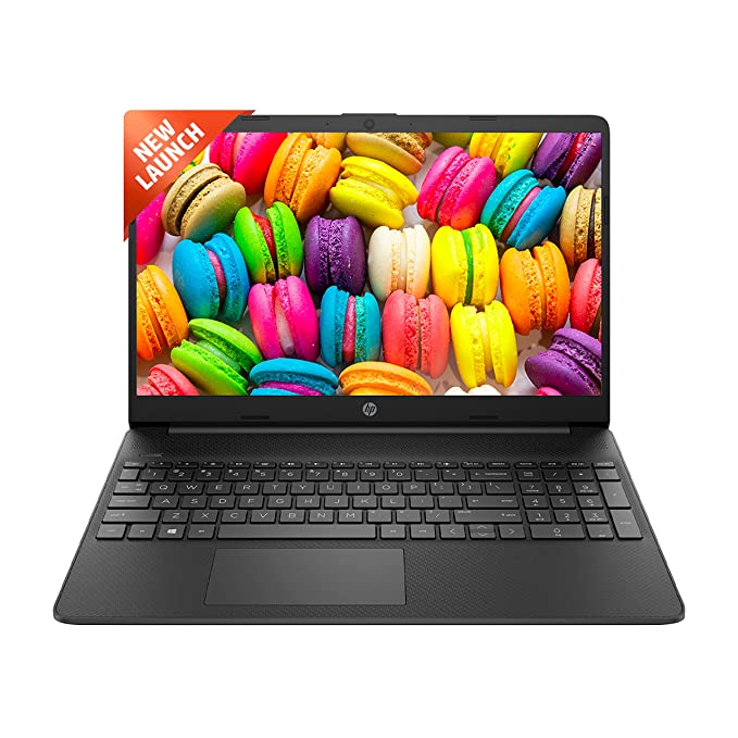 HP 15s, 11th Gen Intel Core i3, 8GB RAM/512GB SSD 15-inch(39.6 cm) FHD, Micro-Edge, Anti-Glare Display/Alexa Built-in/Win 11/UHD Graphics/Dual Speakers/ MS Office, 15s- fq2627tu, Jet Black