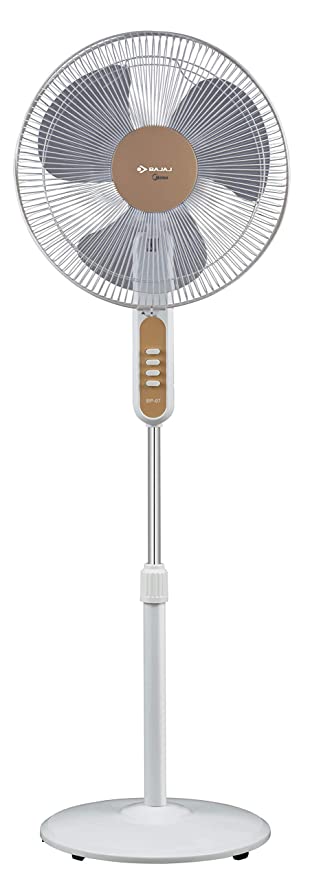 Bajaj Midea BP07 400 mm Pedestal Fan (White)