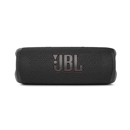 JBL Flip 6 Wireless Portable Bluetooth Speaker with JBL Pro Sound, Upto 12 Hours Playtime, IP67 Water & Dustproof, PartyBoost & Personalization by JBL App (Without Mic, Black)