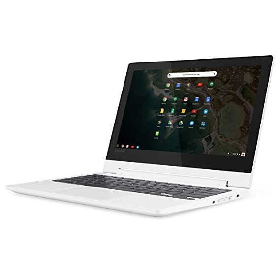 Lenovo Chromebook C330 2-in-1 Convertible Laptop, 11.6-Inch HD (1366 x 768) IPS Display, MediaTek MT8173C Processor, 4GB LPDDR3, 64 GB eMMC, Chrome OS, 81HY0000US, Blizzard White