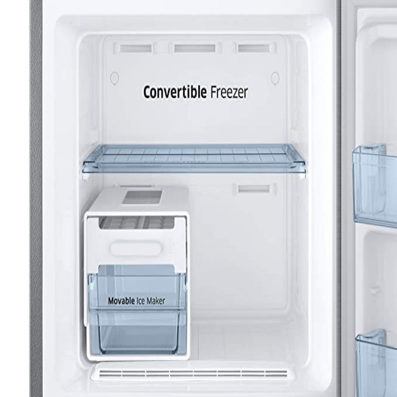 Samsung 255 L 2 Star Frost-Free Double Door Refrigerator (RT30T3722S8/NL, Elegant Inox(Light Doi Metal))