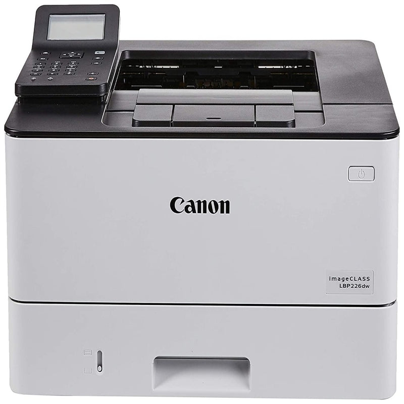 Canon Image Class LBP226DW Single Function Laser Monochrome Printer, White/Black