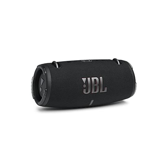 JBL Xtreme 3, Wireless Portable Bluetooth Speaker, JBL Pro Sound with Powerful Bass Radiators, Built-in Powerbank, JBL Partyboost, IP67 Water & Dustproof, AUX & Type C (Black, Without Mic)