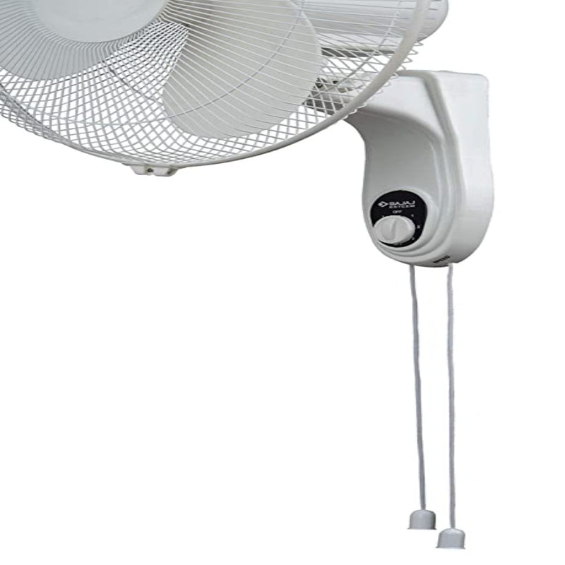 Bajaj Esteem 400 mm Double String Wall Fan (White)