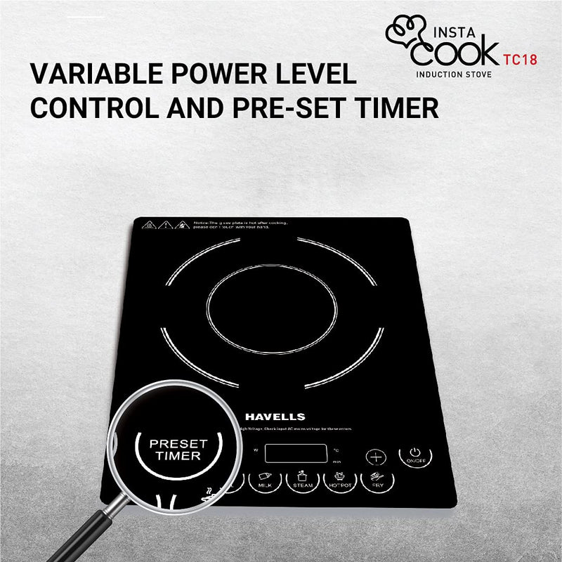 Havells INSTA COOK TC18 Induction Stove 1800 w