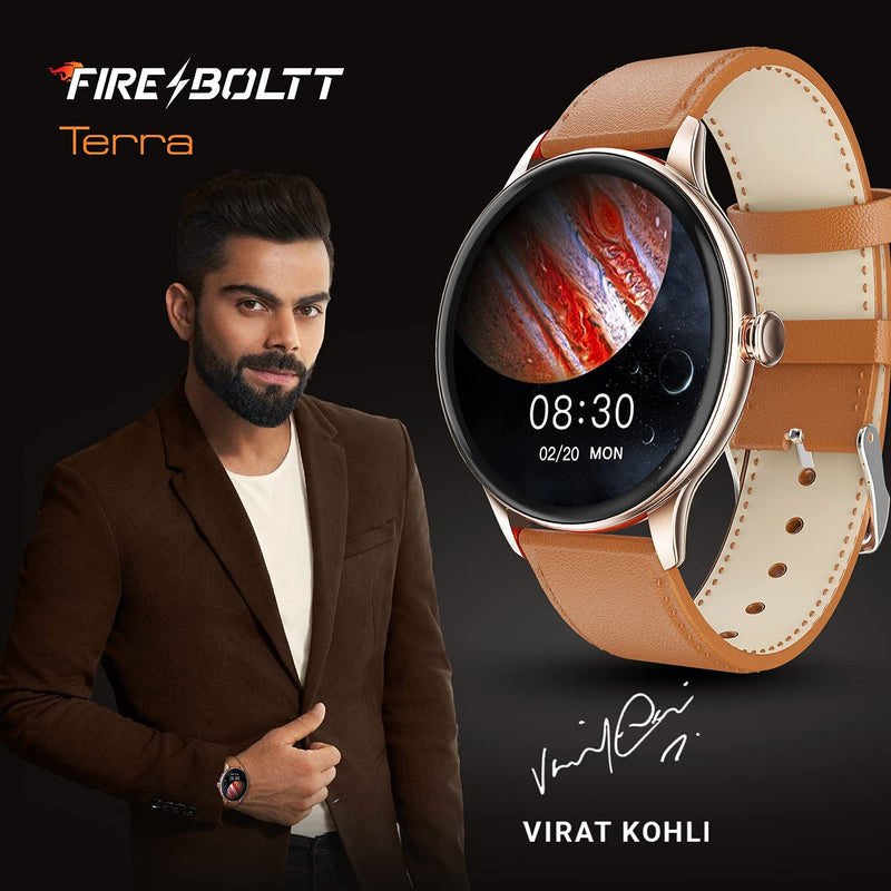 Fire-Boltt Terra AMOLED Always ON 390*390 Pixel Full Touch Screen(BSW019)