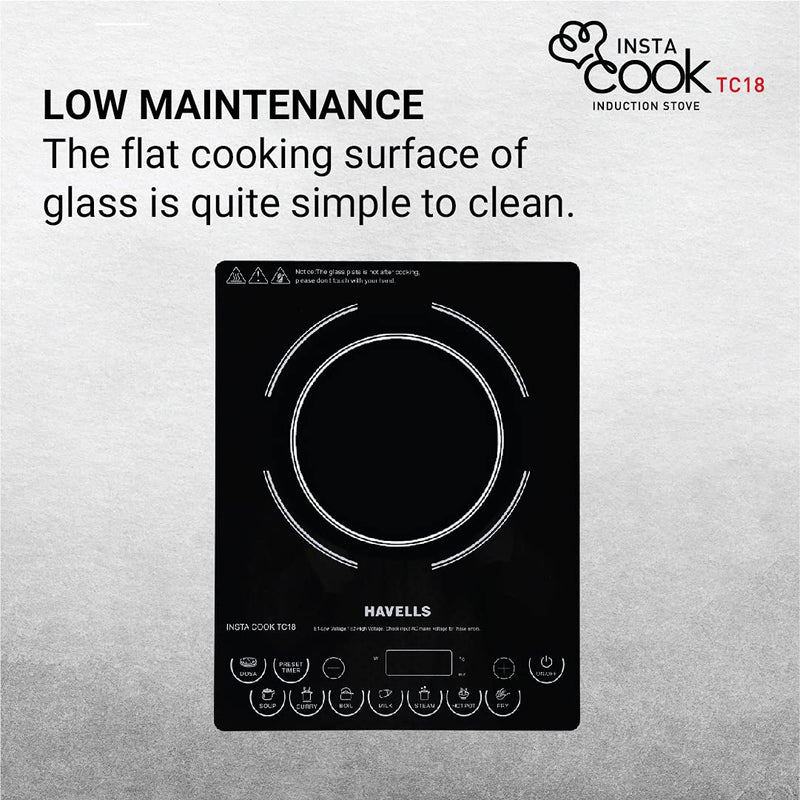 Havells INSTA COOK TC18 Induction Stove 1800 w