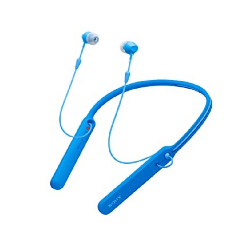 Sony WI-C400 Wireless in-Ear Neck Band Headphones with 20 hrs Battery Life, (Blue)