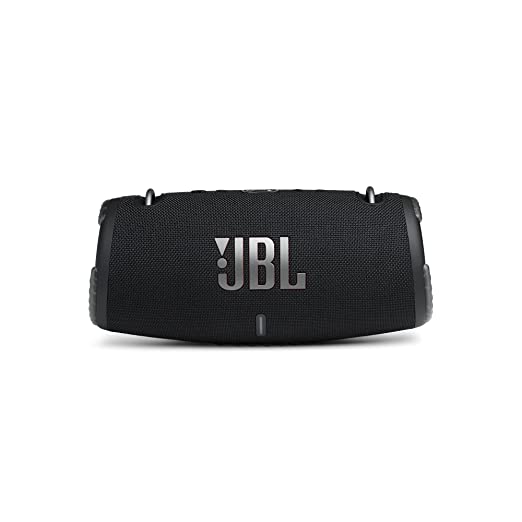 JBL Xtreme 3, Wireless Portable Bluetooth Speaker, JBL Pro Sound with Powerful Bass Radiators, Built-in Powerbank, JBL Partyboost, IP67 Water & Dustproof, AUX & Type C (Black, Without Mic)