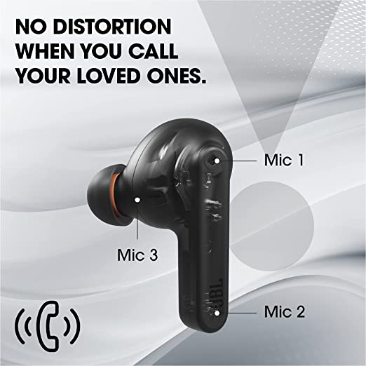 JBL Live Pro+ TWS, Adaptive Noise Cancellation Earbuds with Mic, True Wireless Earbuds, up to 28 Hours Playtime, JBL Signature Sound, 6-Mic Technology for Crystal Clear Calls, Google Fast Pair (Black)