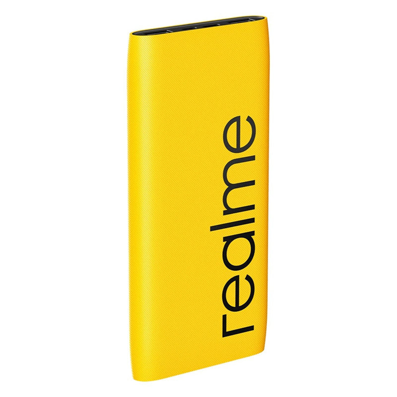 realme 10000mAh 12W Power Bank 2i Quick Charge Li-Polymer Power Bank - Yellow, Black